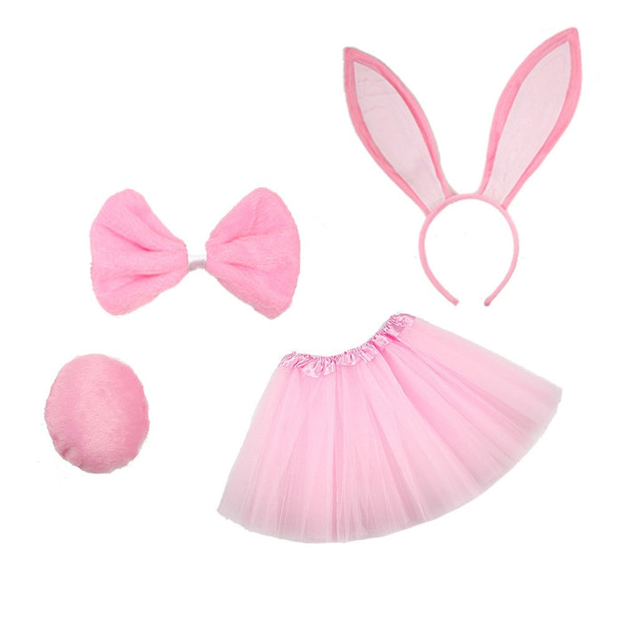 Pink Easter Bunny Tutu Set Child