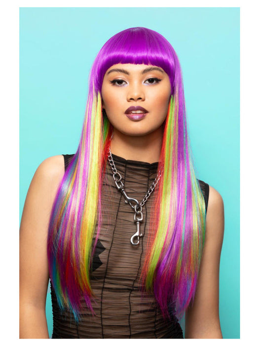 Manic Panic® Vivd Rainbow Downtown Diva™ Wig - Buy Online Only