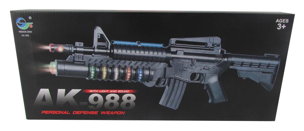 AK-988 Toy Machine Gun with Lights & Sounds