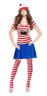 Where’s Wally? Wendy Costume - Buy Online Only