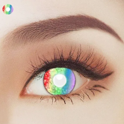 Rainbow 1 Year Contact Lenses | Buy Online - The Costume Company | Australian & Family Owned 