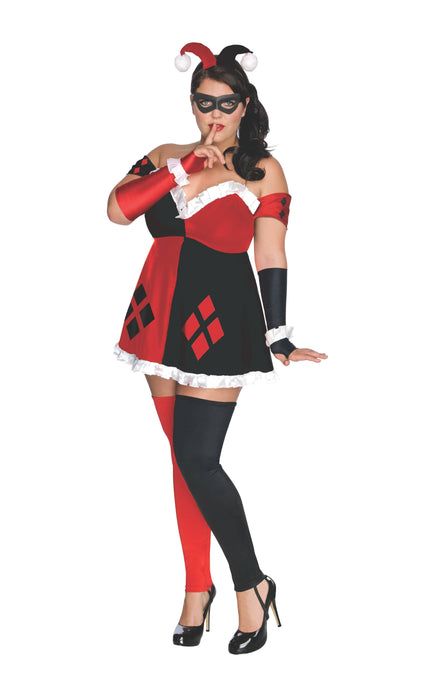 Harley Quinn Deluxe Plus Size Costume
