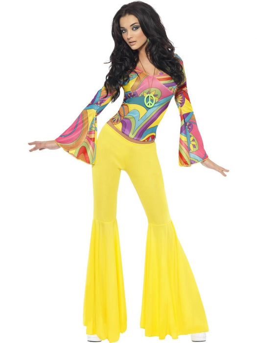 Fever 70S Groovy Babe Costume - Buy Online Only
