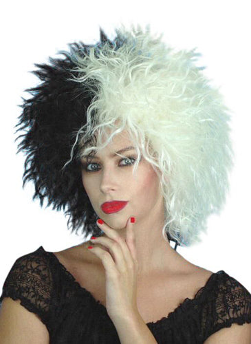 Cruella de Vil Style Wig - The Costume Company | Fancy Dress Costumes Hire and Purchase Brisbane and Australia