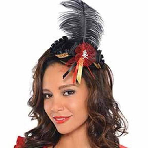 Mini Tricorn Feather Hat