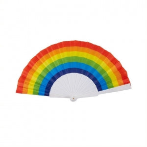 Rainbow Paper Fan | Buy Online - The Costume Company | Australian & Family Owned 