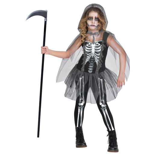 Costume Skeleton Reaper Girls