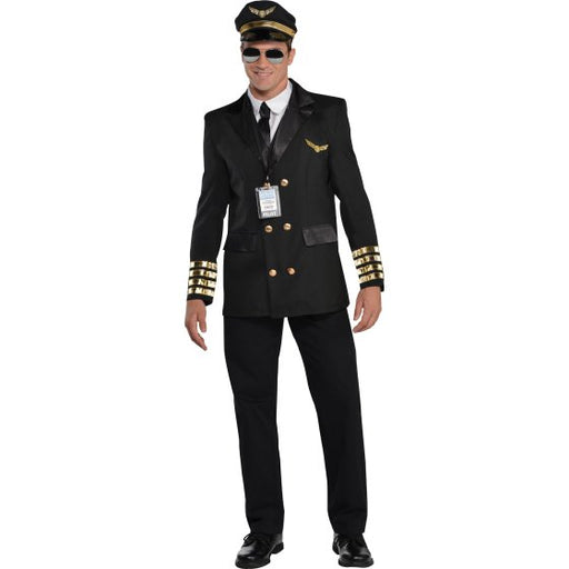Captain Wingman Pilot Men's Costume