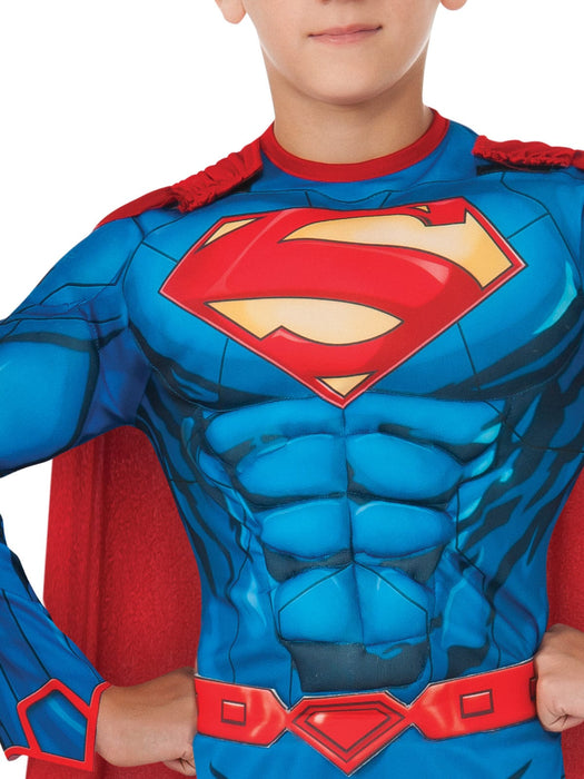 Superman Deluxe Digital Print Child Costume - Buy Online Only