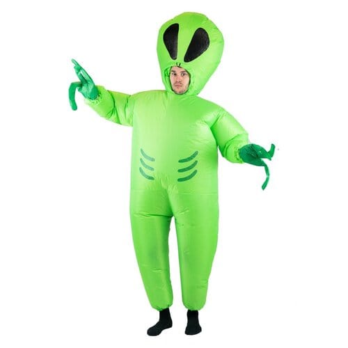 Green Alien Inflatable Costume |  Buy Online - The Costume Company | Australian & Family Owned 