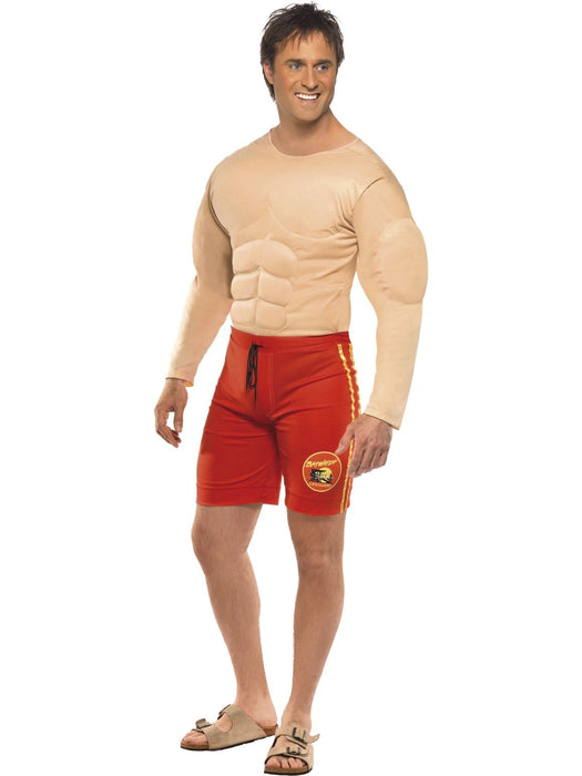 Baywatch Life Guard Muscle Costume - Buy Online Only