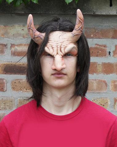 Devil Flesh Latex Half Mask