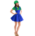 Green Plumber Girl Costume  | Buy Online - The Costume Company | Australian & Family Owned 