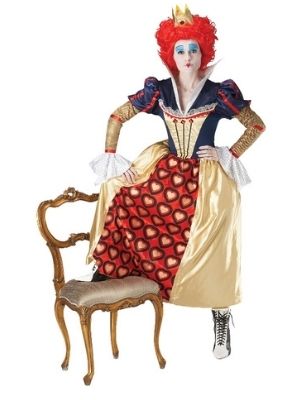 Queen of Hearts Deluxe Costume - Hire