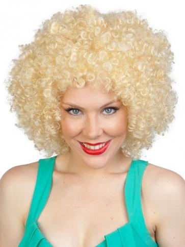 Blonde Afro Wig -  Buy Online - The Costume Company | Australian & Family Owned 