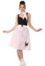 Light Pink Poodle Skirt and Necktie | Buy Online - The Costume Company | Australian & Family Owned 