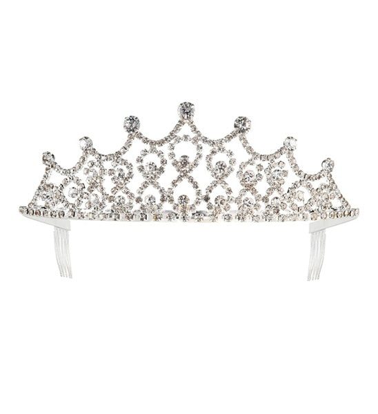 Sparkling Rhinestone Strass Tiara | Princess Crown Headpiece