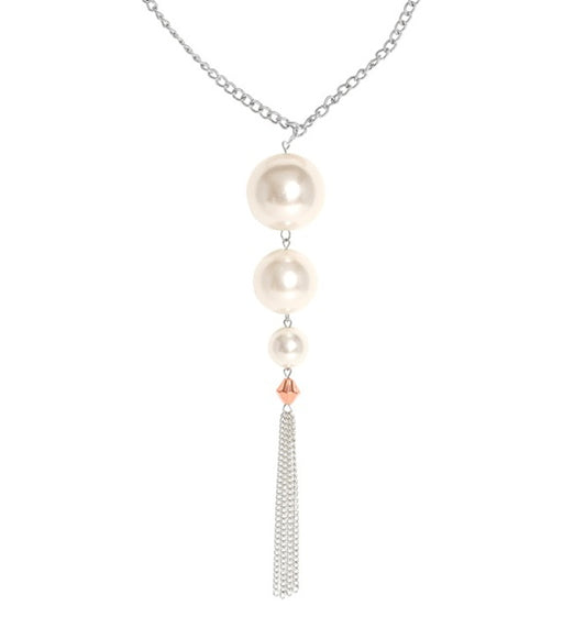 Roaring 20s Pearl Necklace | Flapper Costume Jewelry | Gatsby Glam