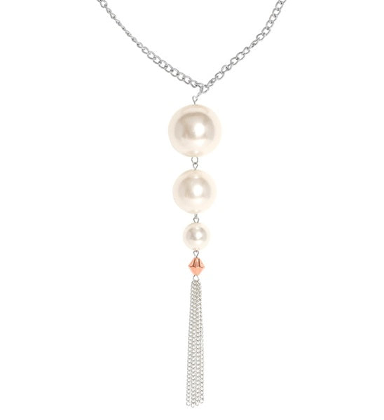 Roaring 20s Pearl Necklace | Flapper Costume Jewelry | Gatsby Glam