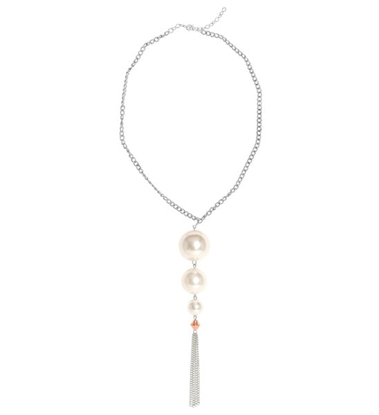 Roaring 20s Pearl Necklace | Flapper Costume Jewelry | Gatsby Glam