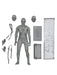 BUY THE MUMMY - UNIVERSAL MONSTERS (BLACK & WHITE) 7" ACTION FIGURE | NECA ONLINE AU