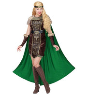 Viking Shield Maiden Costume for Women | Norse Warrior Fancy Dress