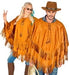 Fringe Suede Poncho | Cowboy Costume | 60s Hippie Western Look
