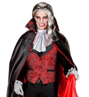 Burgundy Jacquard Vintage Vest | Mens Victorian Steampunk Costume