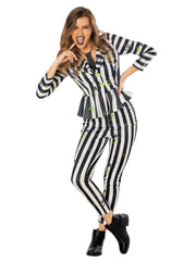 Beetlejuice Deluxe Costume | Halloween