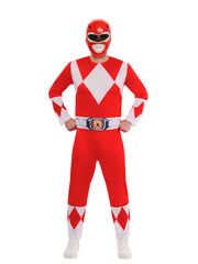 Power Rangers Red Deluxe Costume Adult 