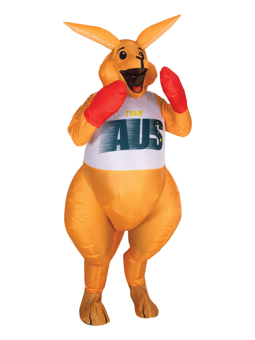 Boxing Kangaroo Inflatable Costume | Adult Size | Australia Day Outfit
