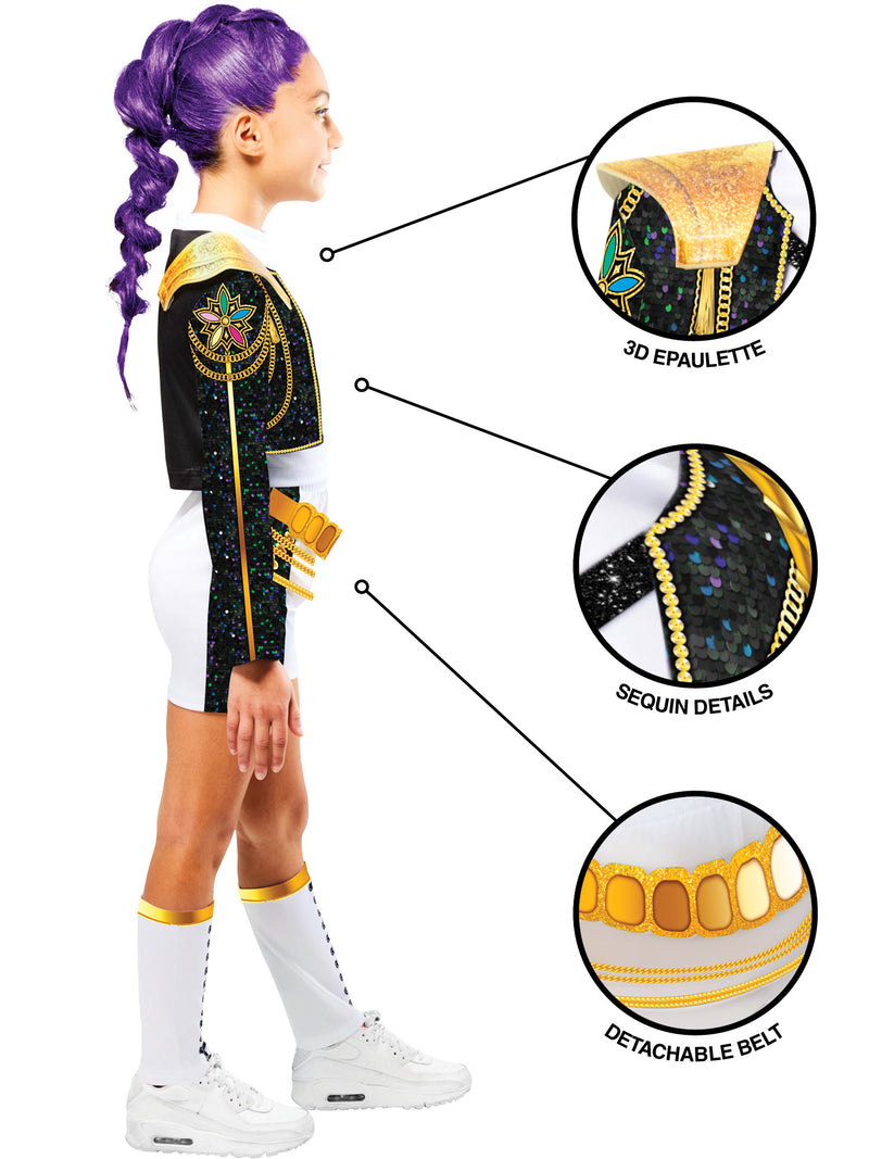 Rumi K-Pop Demon Hunters Gold Deluxe Child Costume - Buy Online Only
