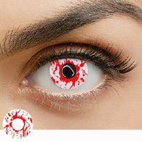 Blood Splatter 1 Year Contact Lenses - Buy Online Only