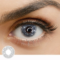Silver Sparkle 1 Year Contact Lenses - Buy Online Only