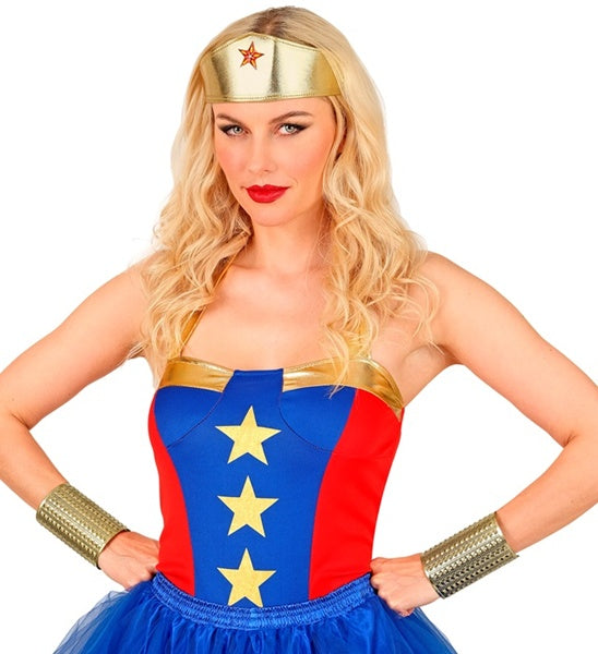 Bronze Warrior Cuff Bracelet | Wonder Woman Costume Accessory