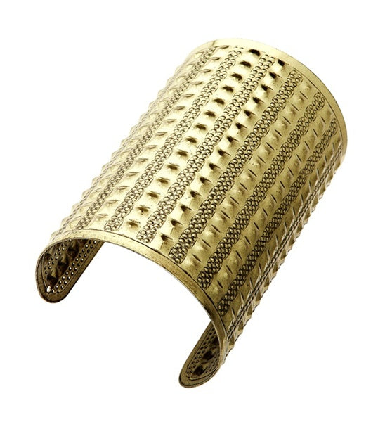 Bronze Warrior Cuff Bracelet | Wonder Woman Costume Accessory