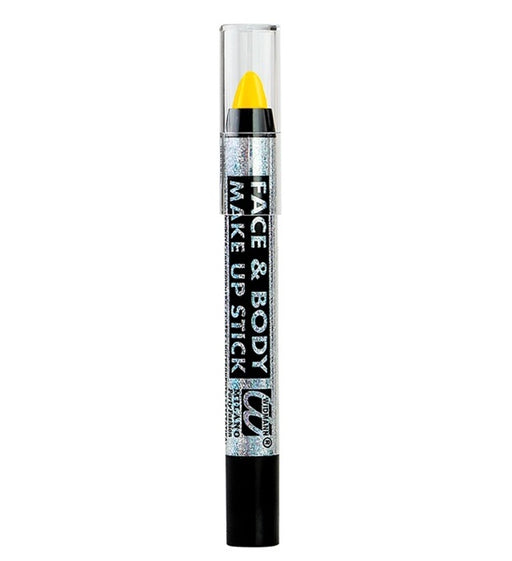 Yellow Make-Up Pencil | Face & Body Costume Stick | Kids & Adults