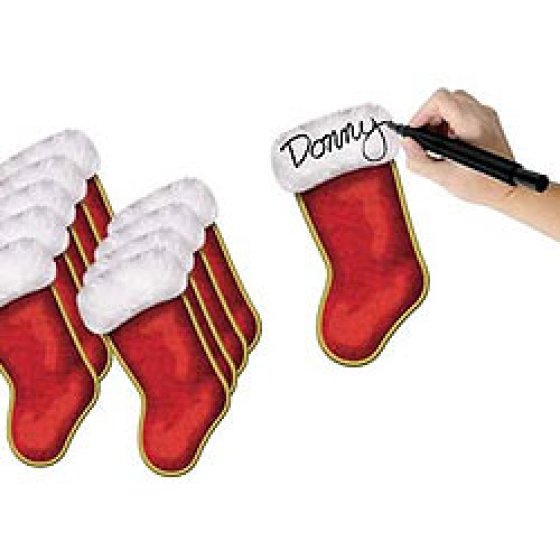 Christmas Stockings Cutouts - Buy Online Only