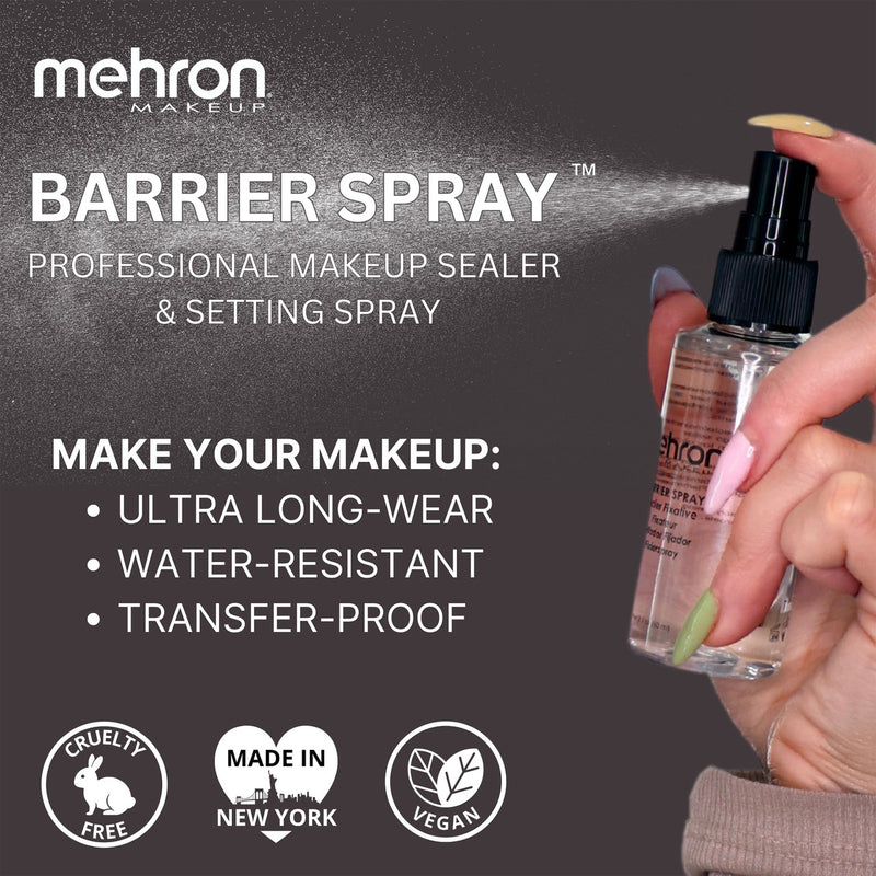 30ml Barrier Spray pump Bottle Mehron