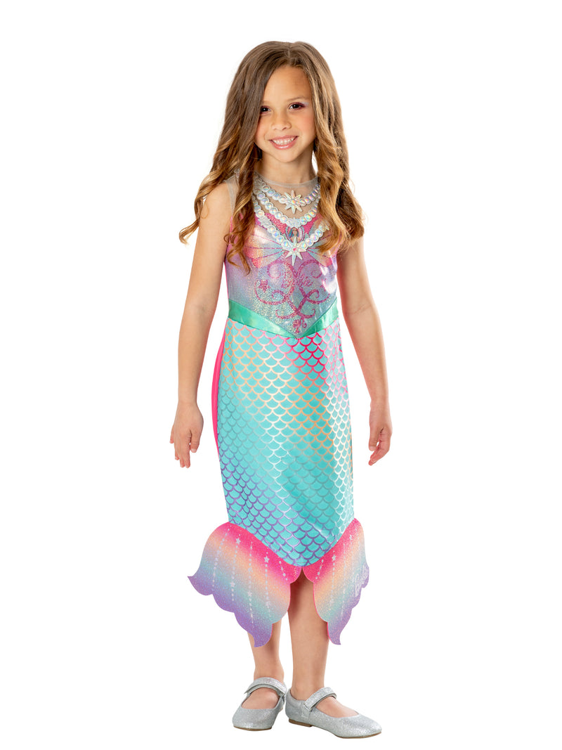 Barbie Colour Change Mermaid Costume ? Child | UV Magic Dress