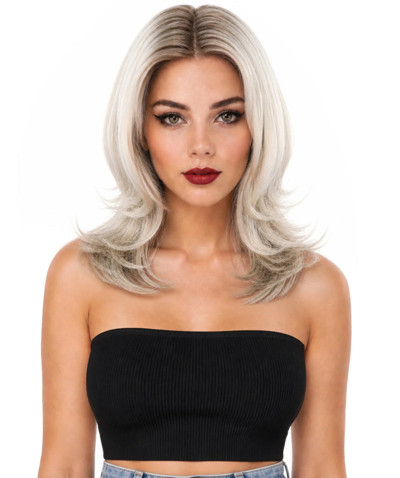 Nova Sleek Blonde Bob with Soft Waves Wig - Buy Online Only