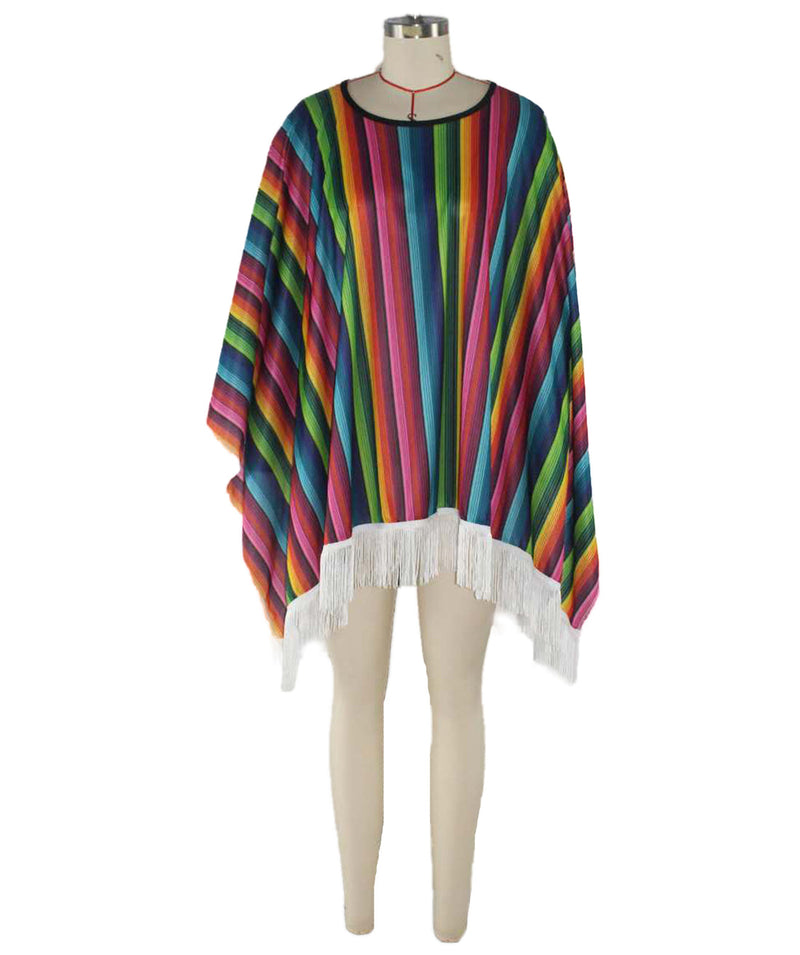 Mexican Western Adult Poncho - Buy Online Only