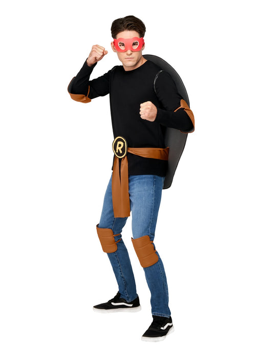 TMNT Adult Accessory Kit | Ninja Turtle Shell Mask Belt Set