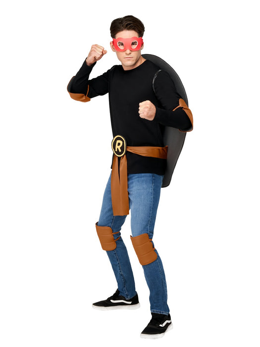 TMNT Adult Accessory Kit | Ninja Turtle Shell Mask Belt Set