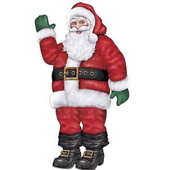 Jointed 168cm Santa - Buy Online Only