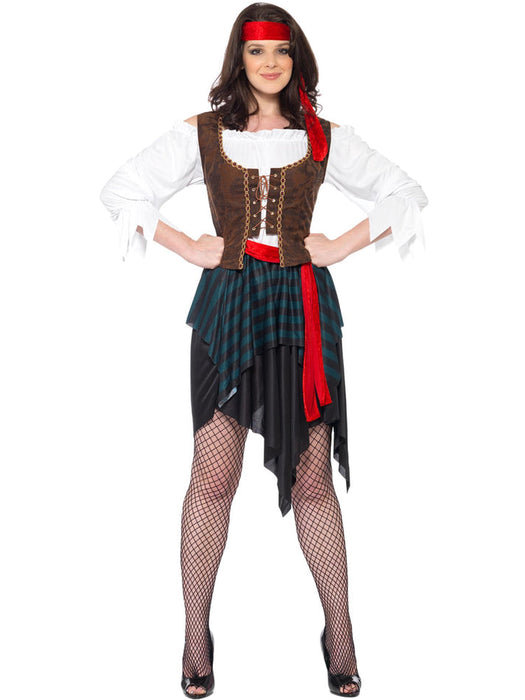Pirate Lady Costume for Women | Book Week Outfit | 1980s Fancy Dress