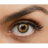 Golden Glitter Brown 1 Year Contact Lenses - Buy Online Only