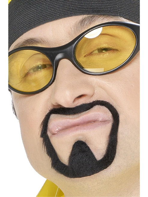 Herb  Warrior Black Tash & Goatee Beard Set