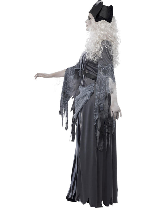 Ghost Ship Princess Costume | Haunted Pirate Dress & Hat | 1980s Costume