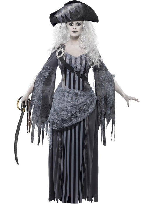 Ghost Ship Princess Costume | Haunted Pirate Dress & Hat | 1980s Costume